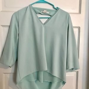 Blush blue blouse!!